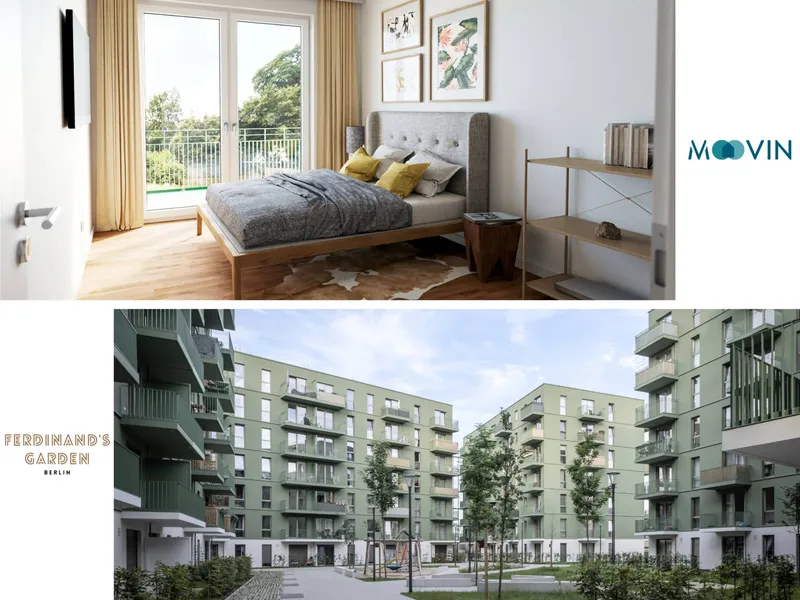 **AUFGEPASST: Moderne Wohnung in Lichtenberg inkl. Qualitätsküche, Terrasse und Fußbodenheizung s... — photo 1